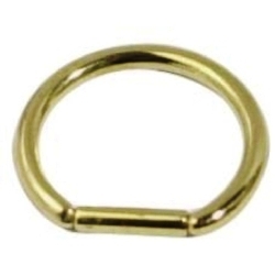 18k Guld Bar Closure Ring