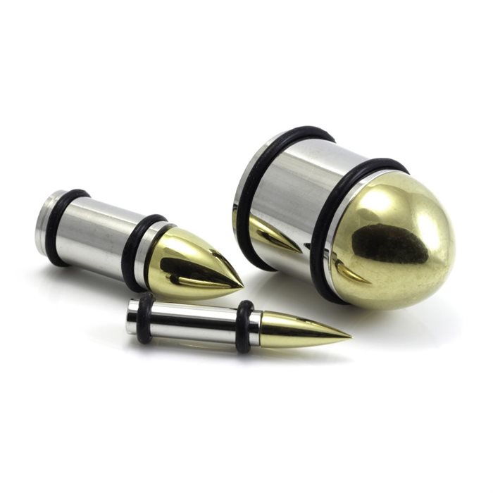 Bullet Ear Plug - Stål