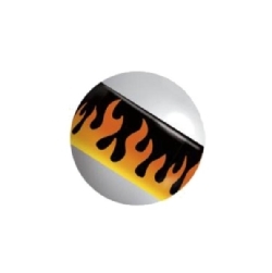 Titanium-Image-Stripy-Threaded-Ball---03-Flames