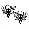 Black-Steel-Moth-Ear-Hoops