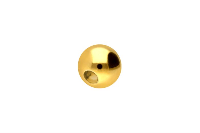 18k Guld Kula till Ring (Solid)