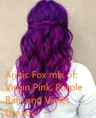 Arctic Fox Semi Permanent Hair Colors Violet Dream