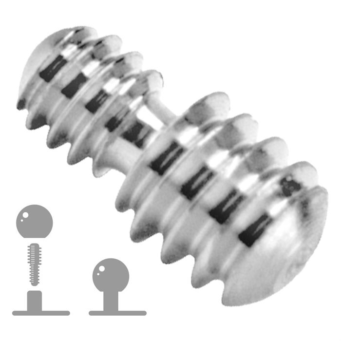 Gängnings Adapter - Stål