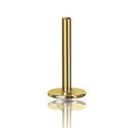Guldig Invändigt Gängad 1,2 Labret Utan Kula