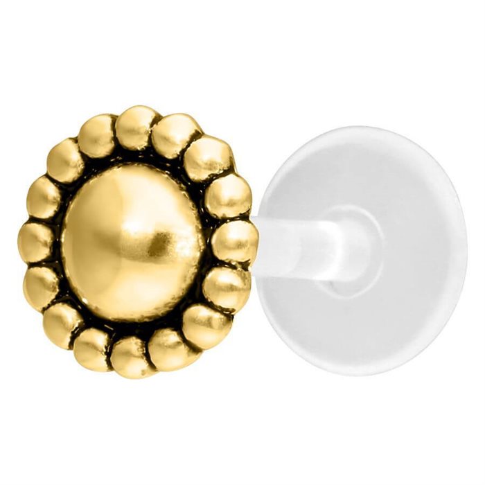 Golden Nub BioPlast® Push-fit Labret