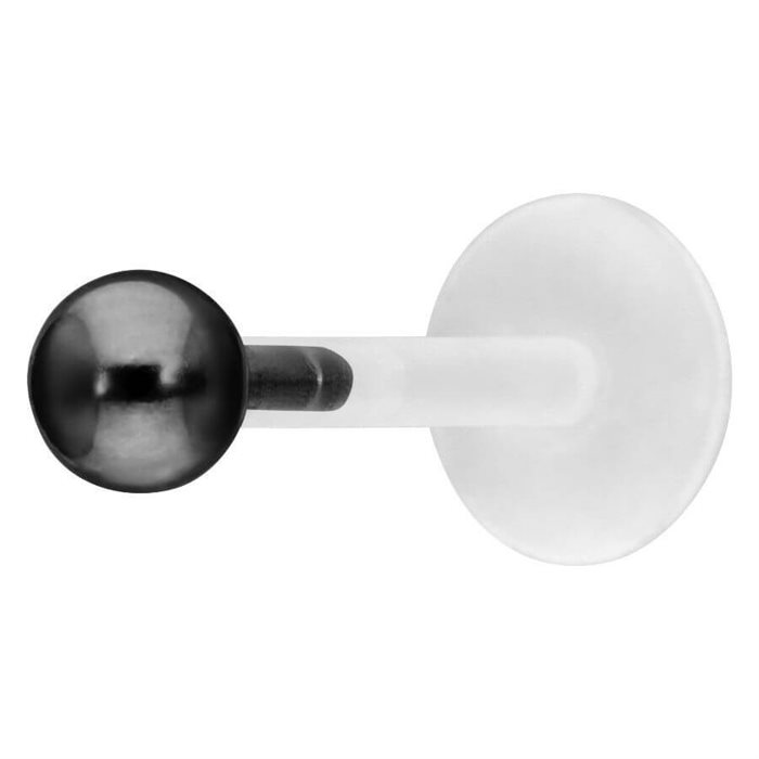 Black Ball BioPlast® Push-fit Labret 