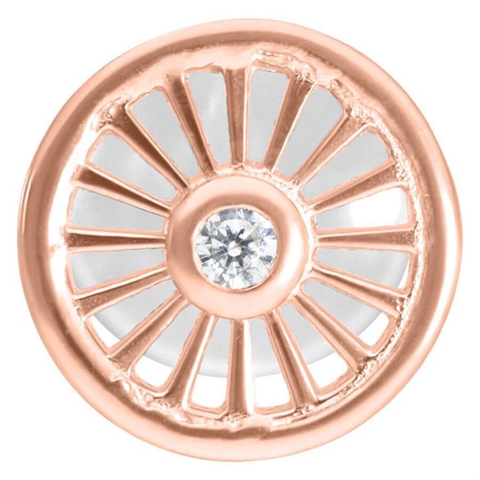 Rosé Suncircle BioPlast® Push-fit Labret 