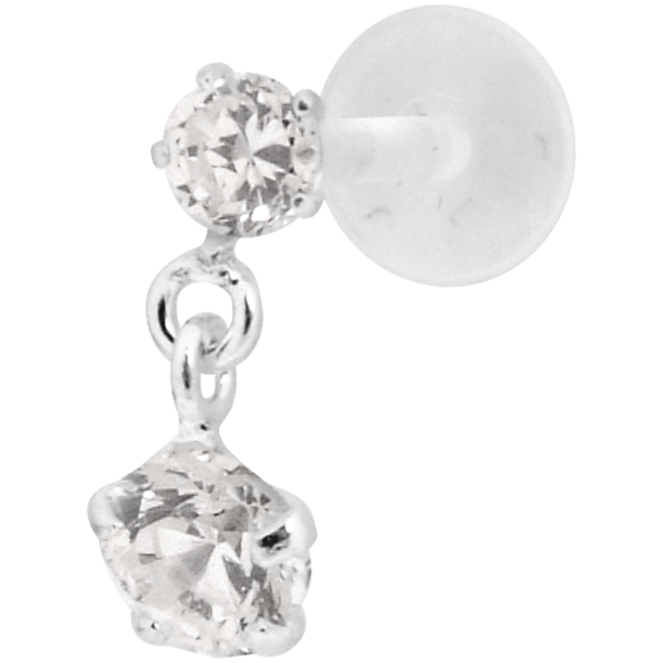 Hanging Crystal Bioplast® Push Fit Stud 