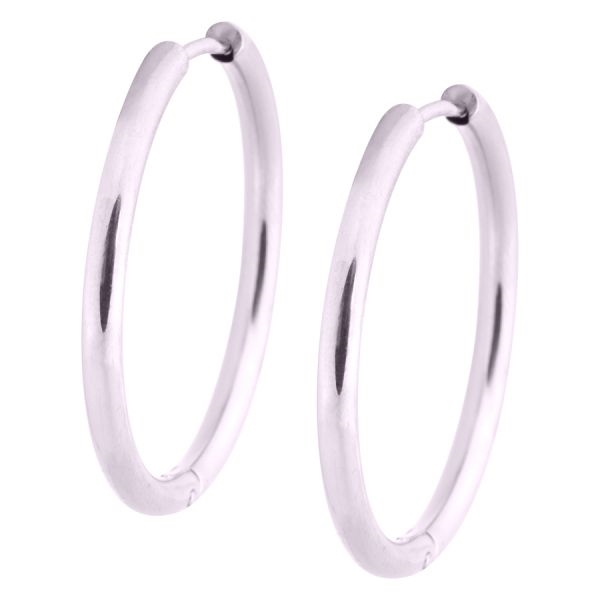 Stål Hoops 25mm - Säljs i par