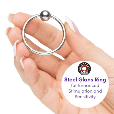 Ollon Ring med kula /Glans Ring