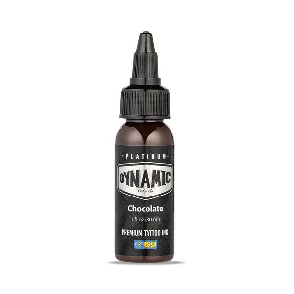 Dynamic Platinum Tattoo Ink - Chocolate (30 ml)