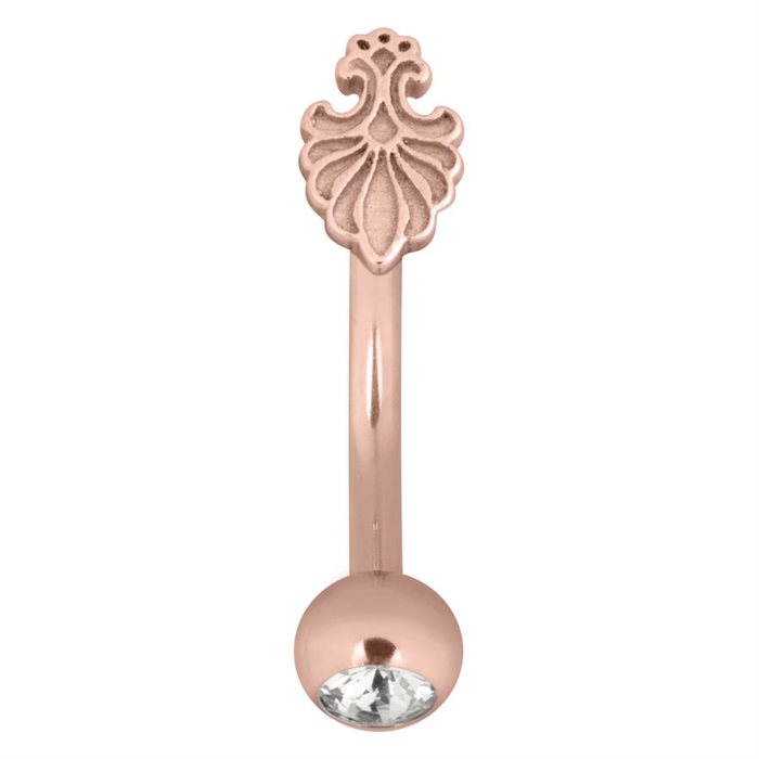 Baroque Fan Bananabell - Rosé Stål
