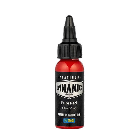 Dynamic Platinum Tattoo Ink - Pure Red (30 ml)