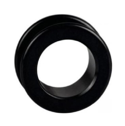 Black Acrylic Flesh Tunnel