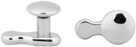 Dermal Anchor med Disc - Solid Plate (2.5mm Hög)