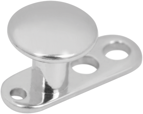 Dermal Anchor med Disc - Three Hole Plate (2.5mm Hög)