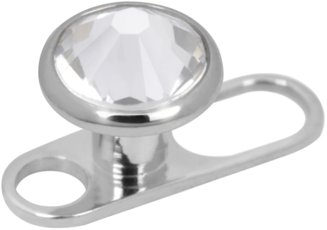 Dermal-Anchor-08---With-Two-Hole-Plate-(2_5-mm-Height)-2