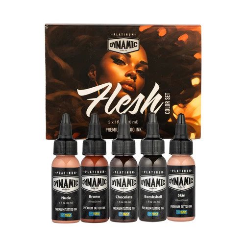 Flesh by Dynamic - 5 Bottle Color Set