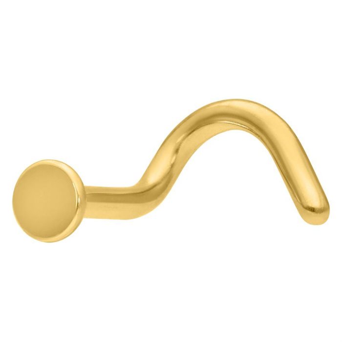 Disc/Platt Nässkruv - Guld Titan