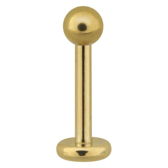 Micro Labret 1.2mm - Guld Titan