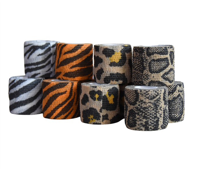 Grepptejp/Greppöverdrag - Animal Print (mixed rolls)