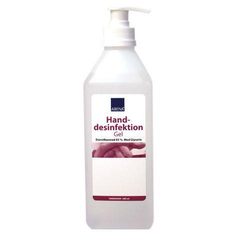 Abena Handdesinfektion, Gel - Pumpflaska 600 ml