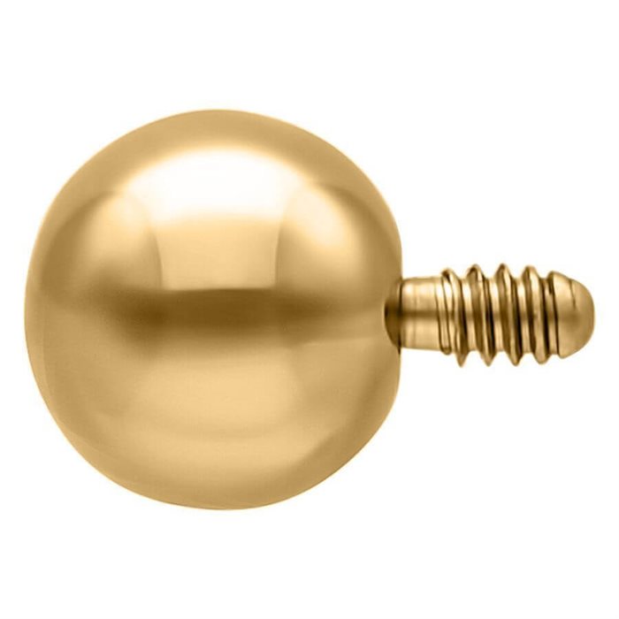 Guldig Invändigt Gängad Lock-Tight system Kula - BYCG