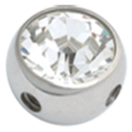 Jewelled Quad Threaded Ball - Titan