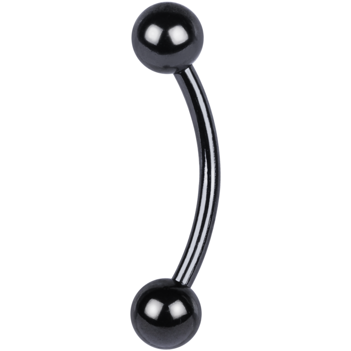 Micro Bananabell with 4mm balls - Black Titan