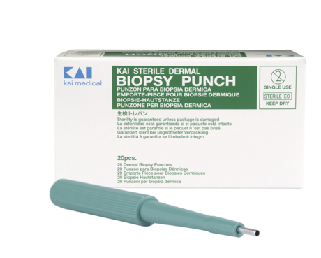 Kai Sterile Dermal Biopsy Punch - Box of 20 pc