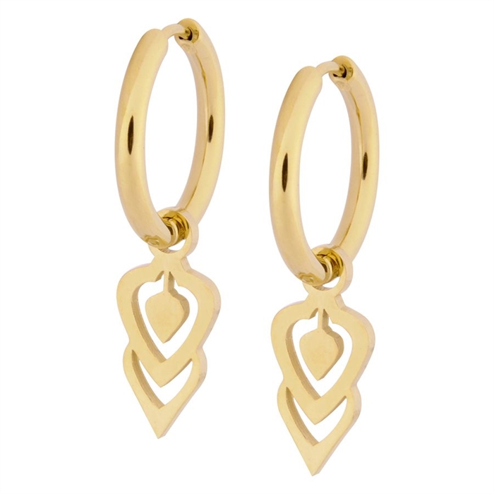 Golden Balisuta Mini Hoops - Sold in pair