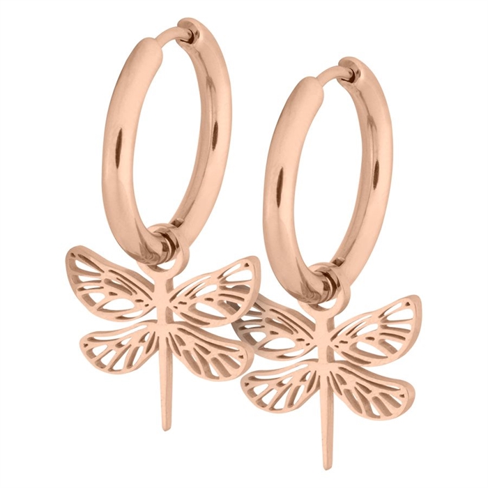 Dragonfly Rosé Hoops - Säljs i par