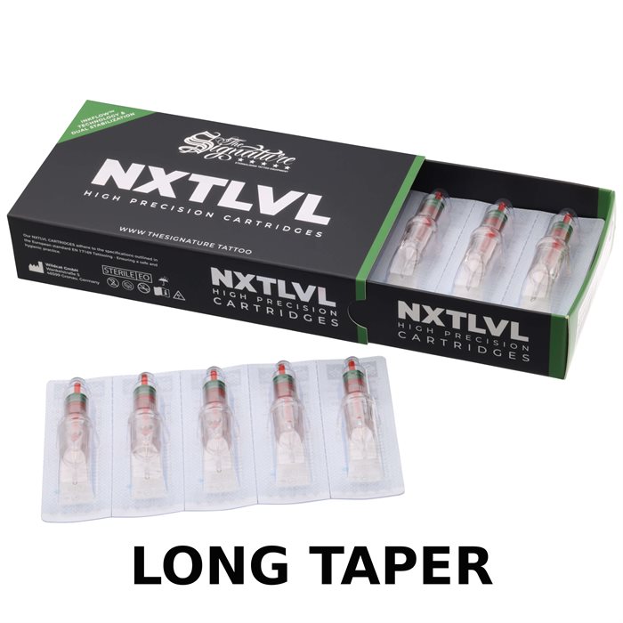 The Signature® - Round Shader Long Taper Cartridges