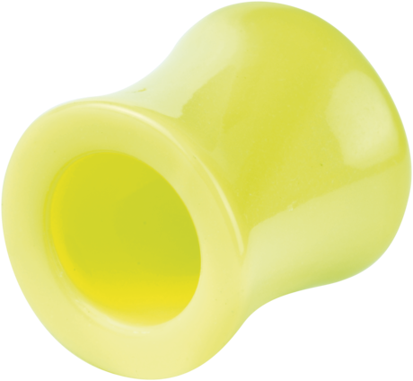 Product Image for Töjning - Acrylic Colored Double Flared Eyelet, Gul - Barbarella