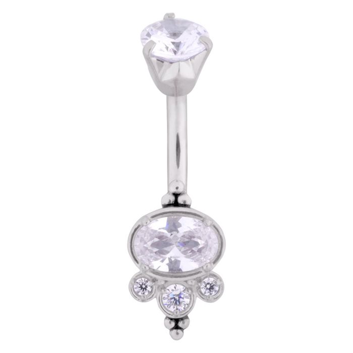 Oriental Indah Navelpiercing - Stål