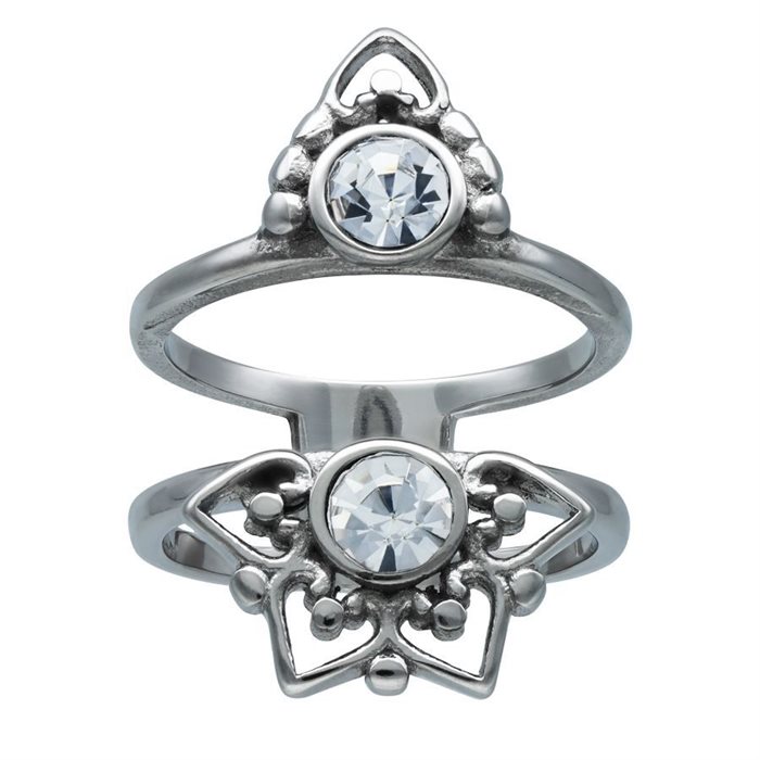 Mandala Finger Ring 316L Stål