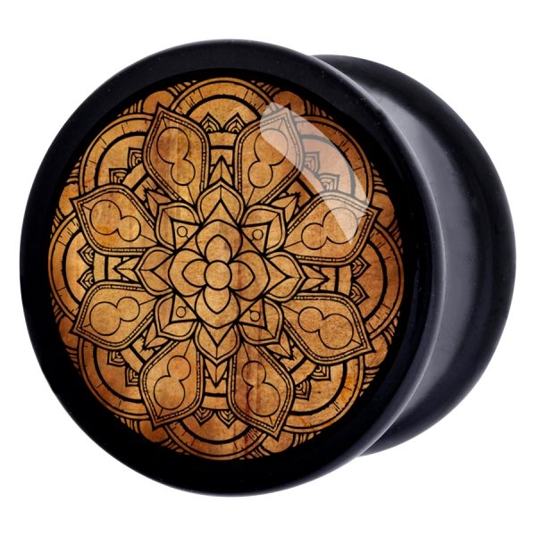 Woodmandala Acrylic Plug