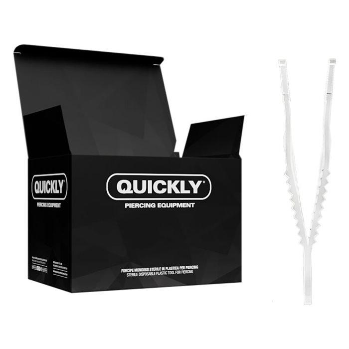 Sterile Single use Piercing Tweezer 02 - (Box of 50 pc)