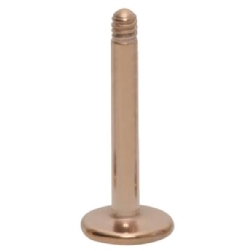 Rose-Gold-Steel-labret-Stem-without-Ball