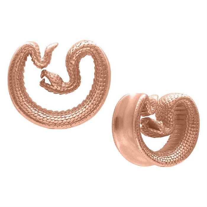 Rosé Snake Ear Saddles - Säljs i par
