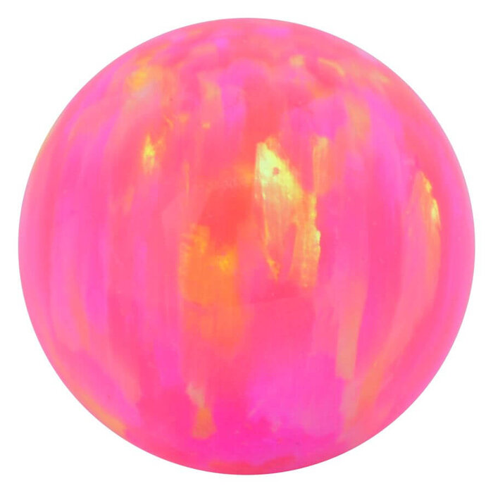 Product Image for Piercing toppar - Syntetisk Opal gängad kula, Hot Pink (HP) - Barbarella