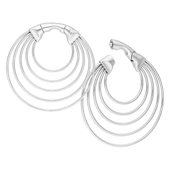 Multi Layer Ear Weights Steel (sold in pair)