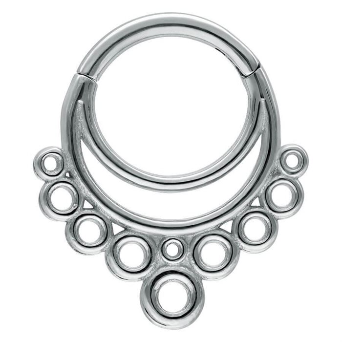 Bubble Septum Clicker - Stål
