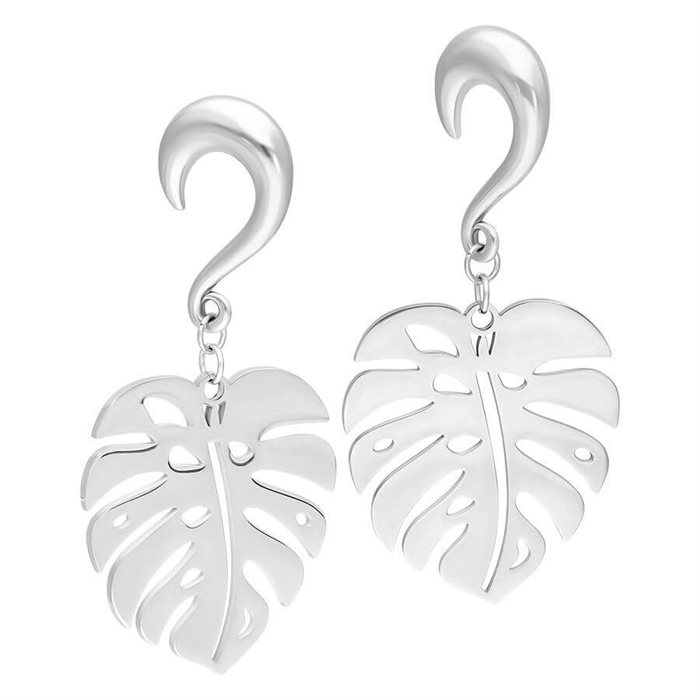 Monstera Leaf Ear Weights - Säljs i par