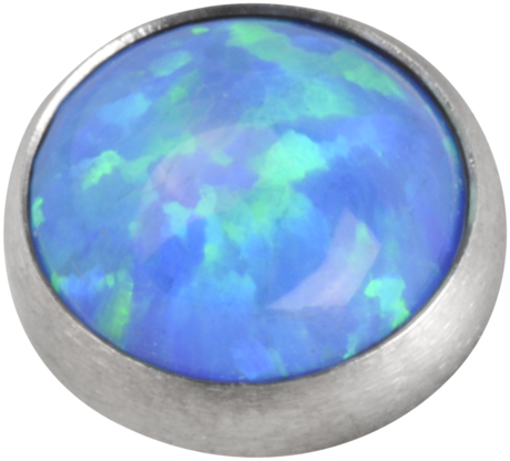 Product Image for Piercing toppar - Synthetic Opal Dermal Topp - Titan, Blå - Barbarella