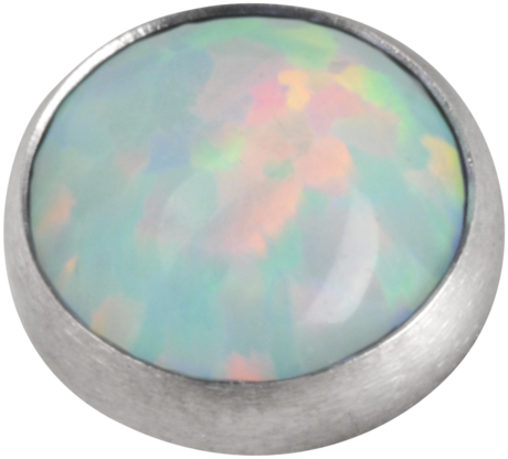 Product Image for Piercing toppar - Synthetic Opal Dermal Topp - Titan, Ljusgrön - Barbarella