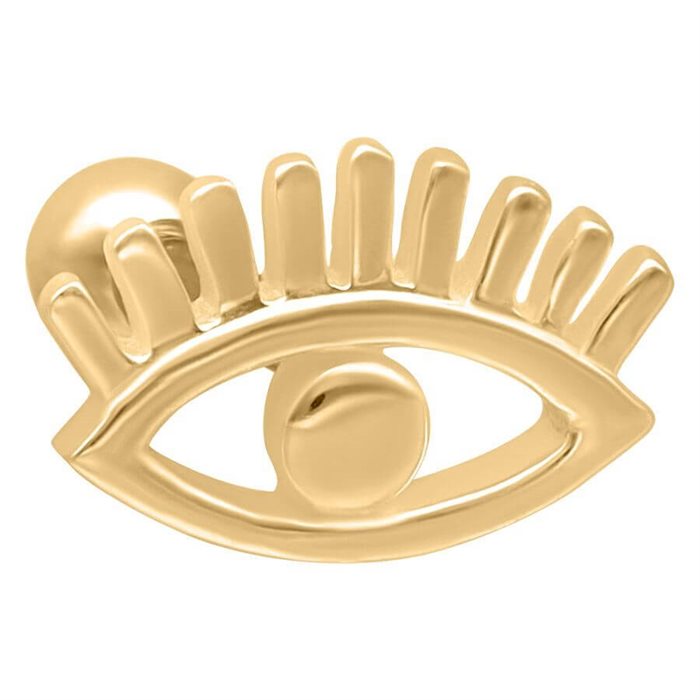 Inner Eye Earbarbell - Guld Stål