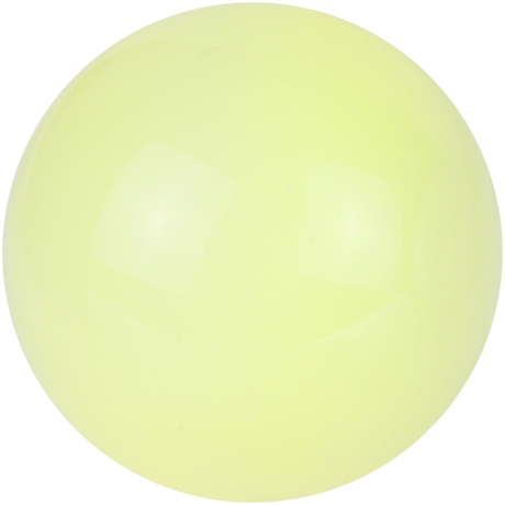 Product Image for Piercing toppar - Gängad Plast Kula - Nothern Light UV-Active Ball, Gul - Barbarella