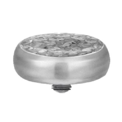Product Image for Piercing toppar - Sealed Jewelled Micro Top Invändigt Gängad - Titan, Vit Kristall - Barbarella