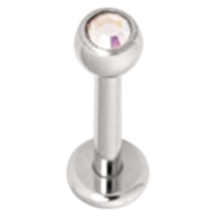 Titanium-Jewelled-Labret-(4mm-ball)-ab